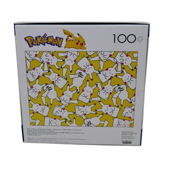 Buffalo Games Japanese Pikachu Pokemon 100 Piece Jigsaw Puzzle - Picture 2 of 6